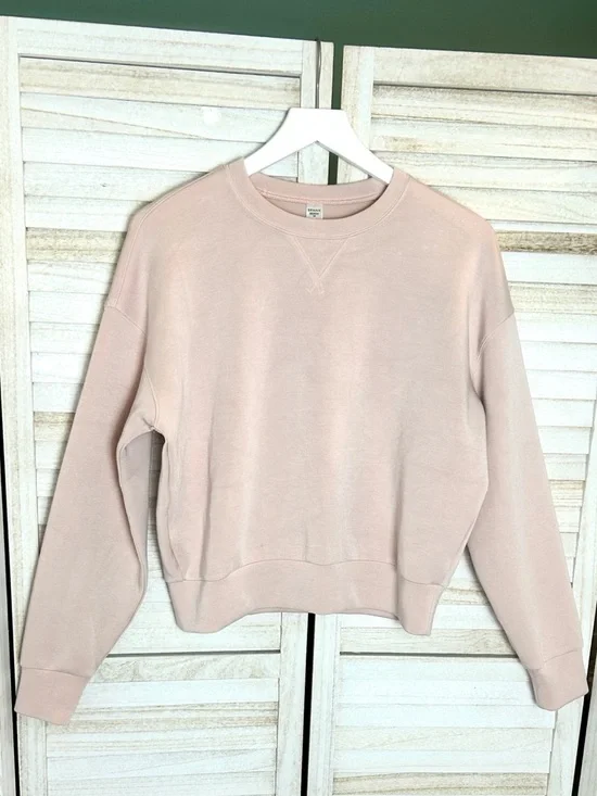 Spanx Air Essentials Classic Crew Sweatshirt Size XS - Picture 2 of 6